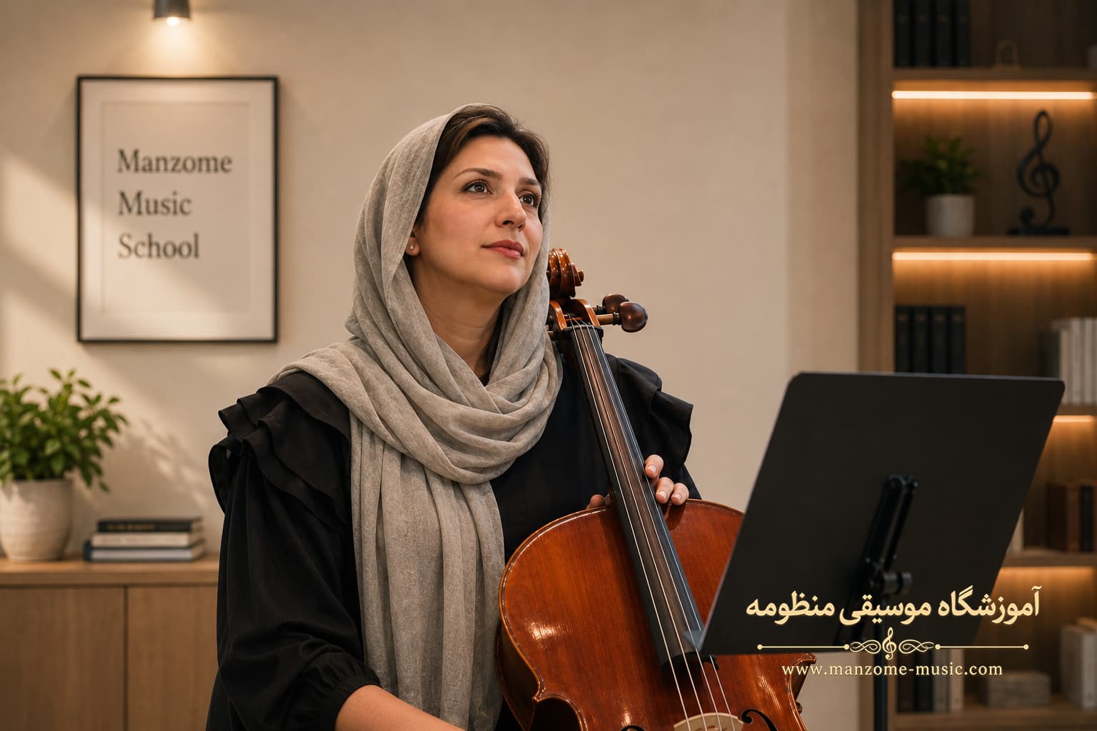 استاد ویولنسل آموزشگاه موسیقی منظومه