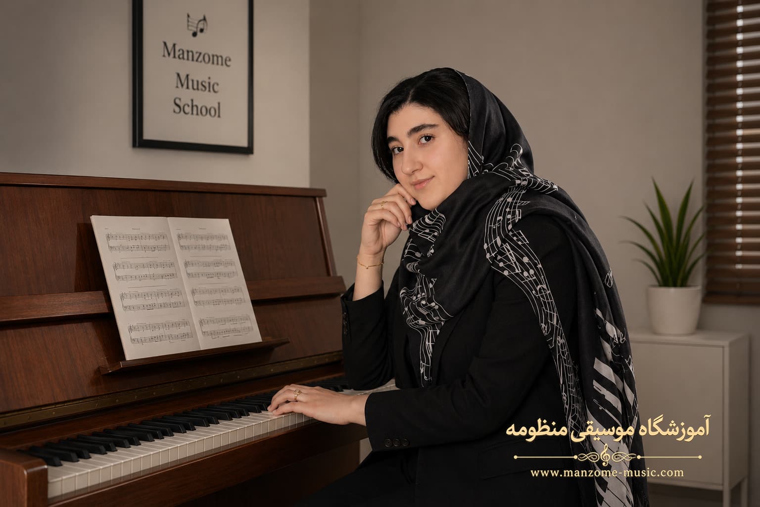استاد موسیقی کودک و پیانو آموزشگاه موسیقی منظومه